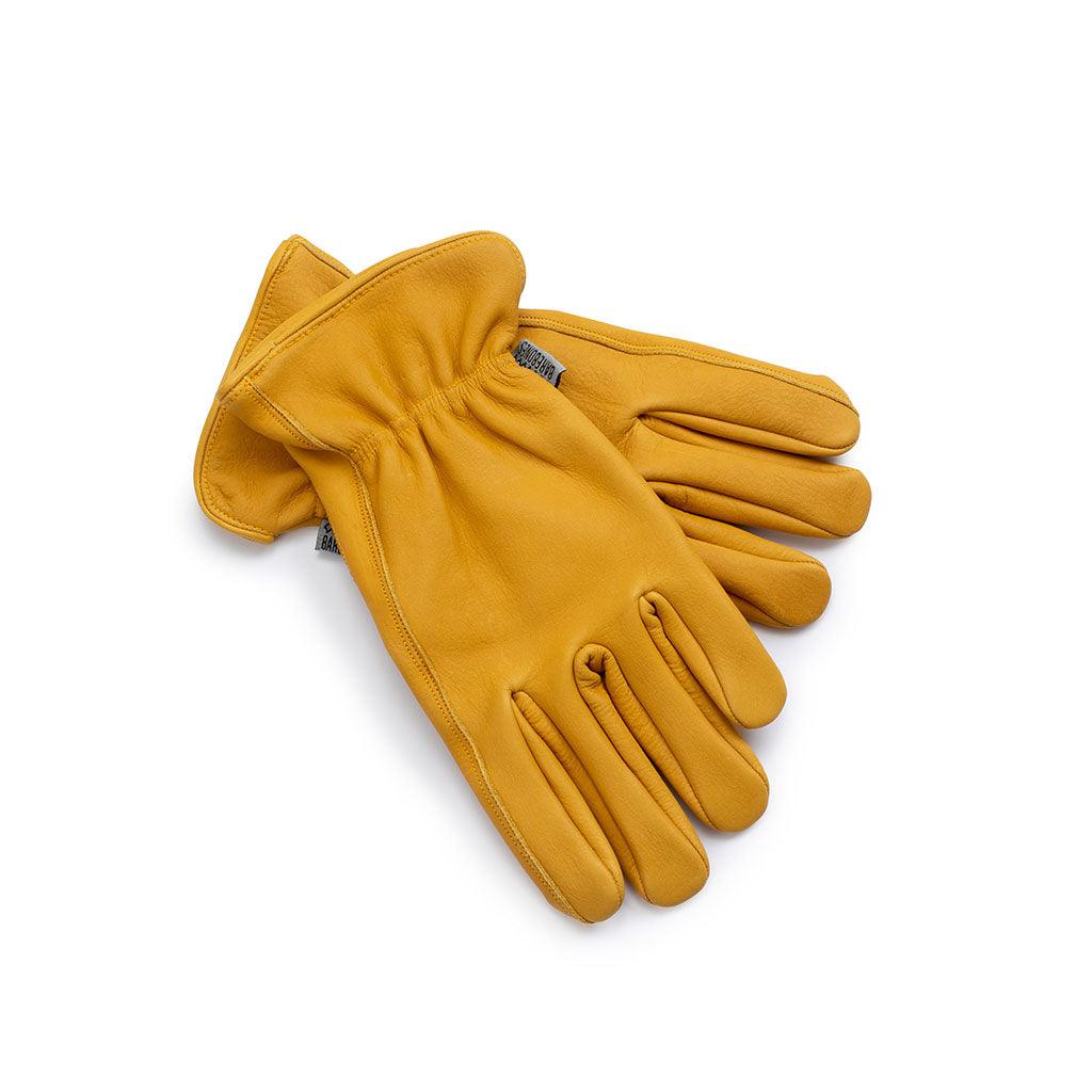 Barebones Classic Work Glove: Durable Leather Gardening Gloves for men and