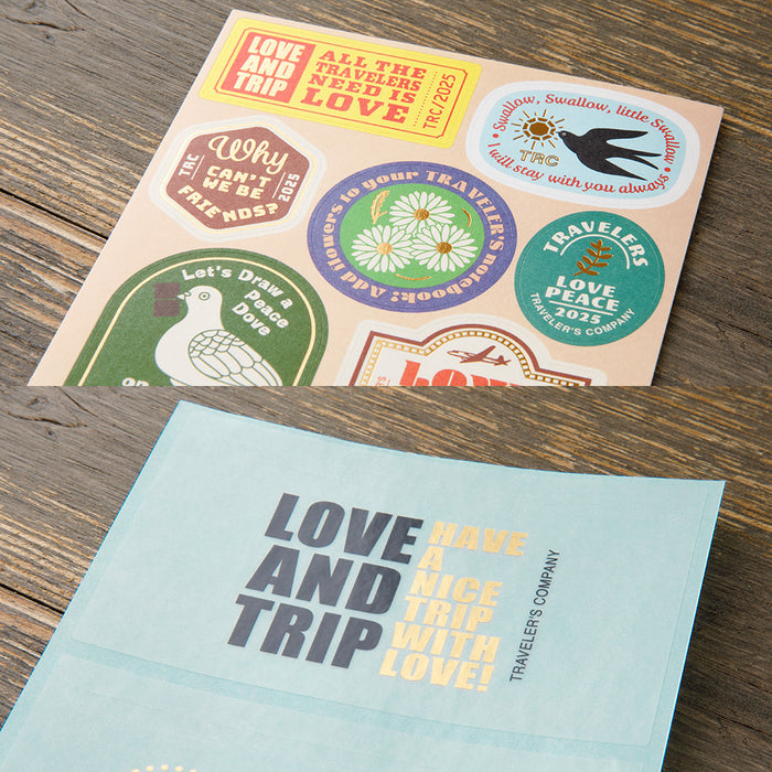 Traveler's Company 2025 - Customized Sticker Set