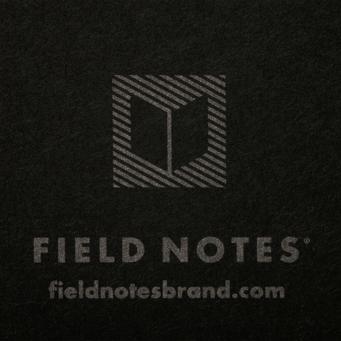 Field Notes Pitch Black muistivihko (3-Pack)