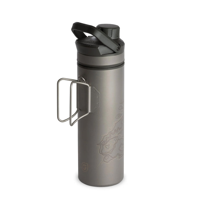 Grayl UltraPress Titanium Filter & Purifier Bottle