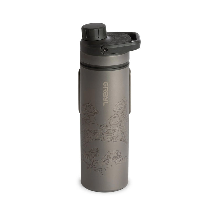 Grayl UltraPress Titanium Filter & Purifier Bottle