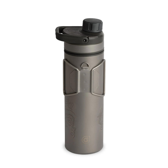 Grayl UltraPress Titanium Filter & Purifier Bottle