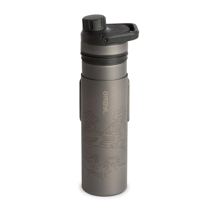 Grayl UltraPress Titanium Filter & Purifier Bottle