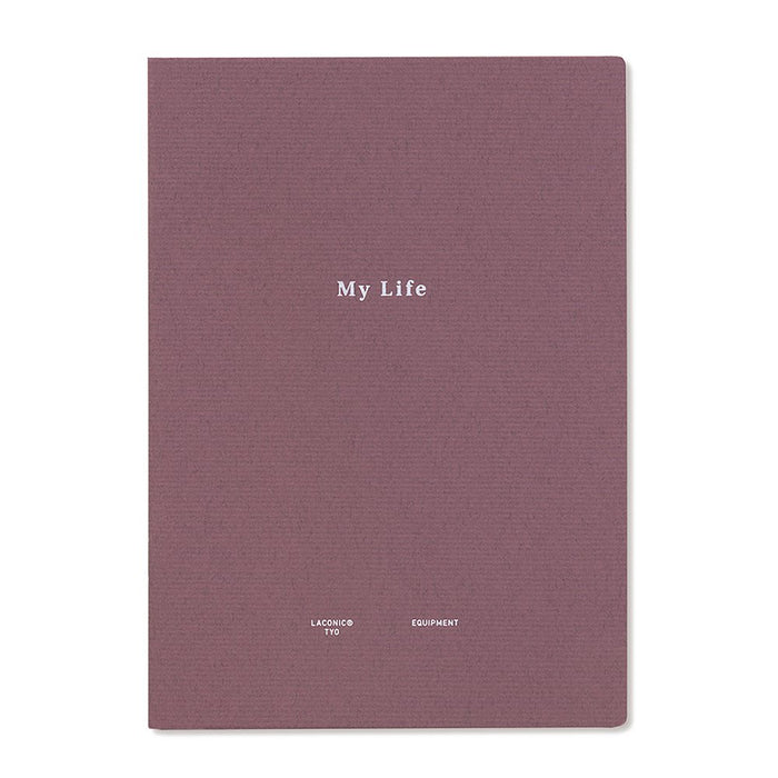 Laconic Style Notebook "My Life" muistikirja