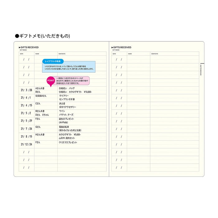 Laconic Style Notebook "My Life" muistikirja