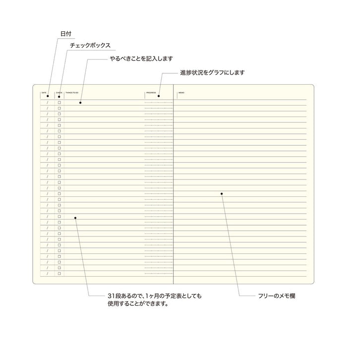 Laconic Style Notebook "To Do" muistikirja