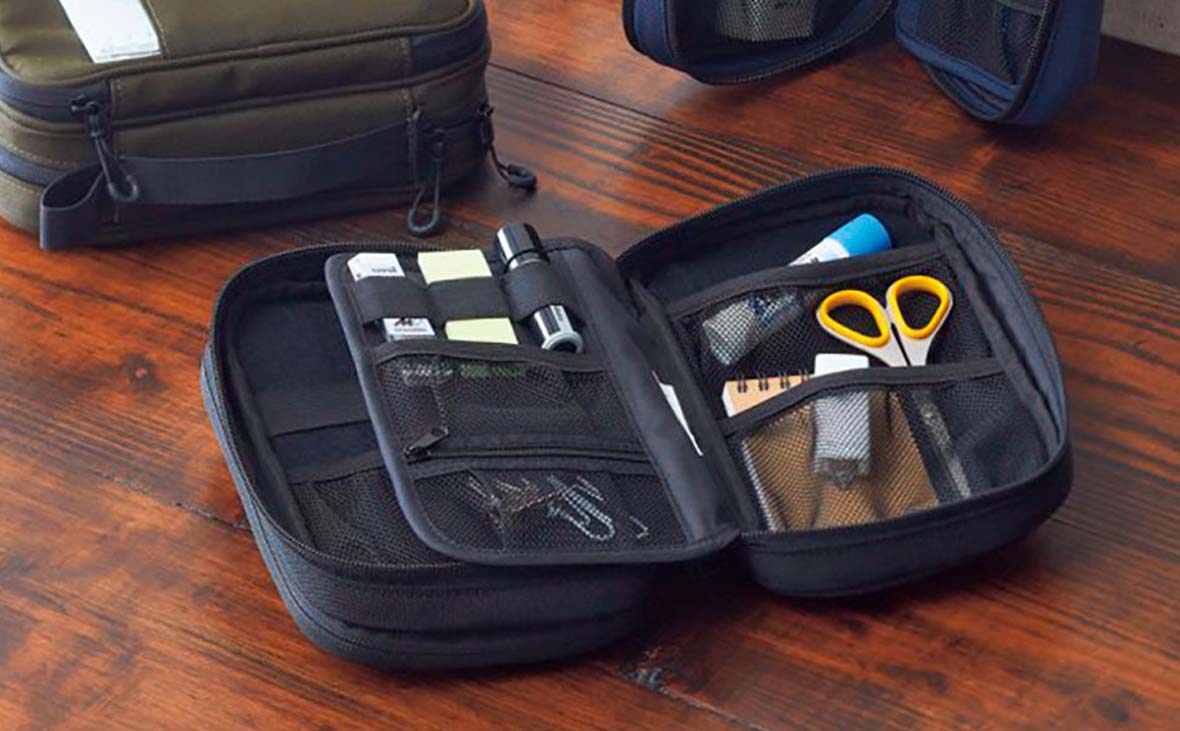 LIHIT LAB Bag Insert Organizer with Storage Pockets