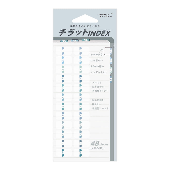 Midori Index Label S Chiratto