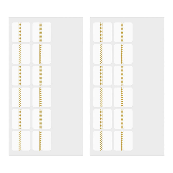 Midori Index Label Chiratto Pattern