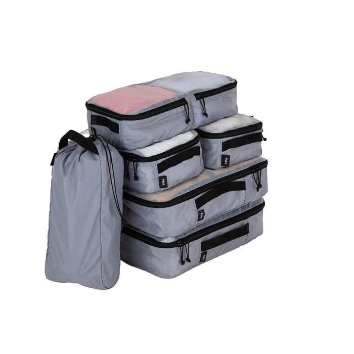 Pakt 6-Piece Packing Cube Set -paukkauspussi-setti