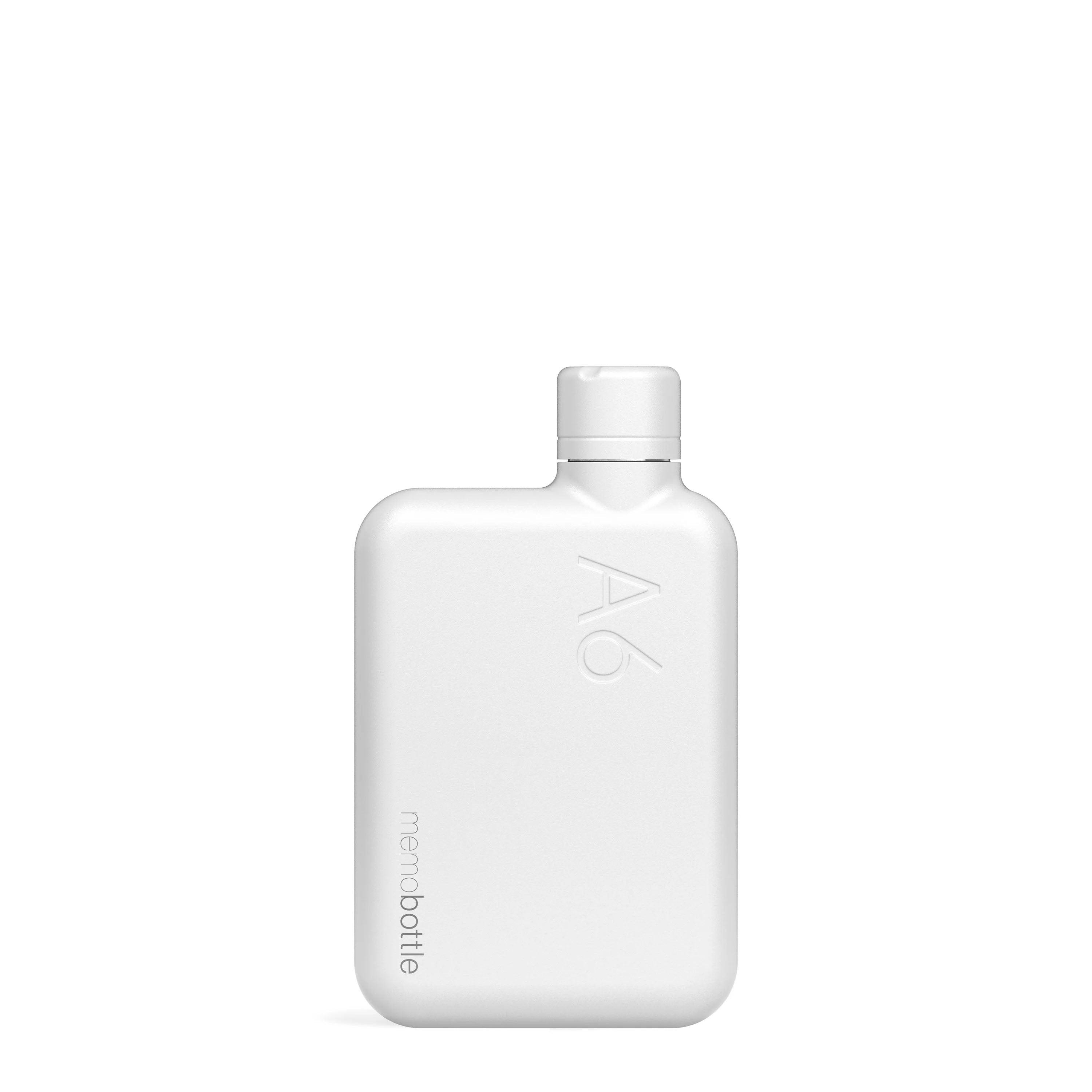 380ml A6 Flat Water Bottle Flask Portable Sleek Sturdy Bottle No-leak Light  Weight Handbag/Purse/Pocket Square Bottle