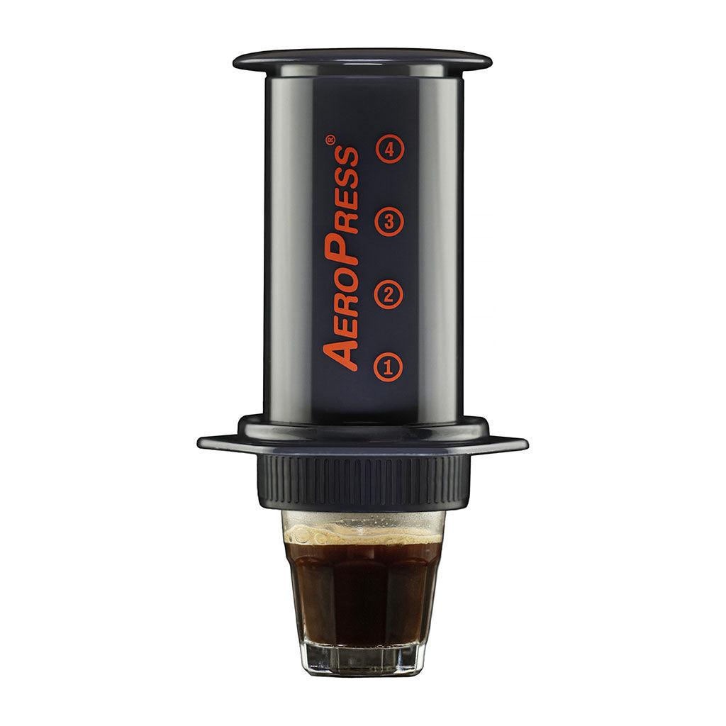 Aeropress Clear Coffee Maker & Flow Control Filter Cap Bundle