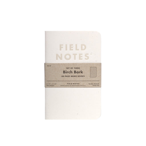 Field Notes Birch Bark Notebook (3-pack) - Urban Kit Supply