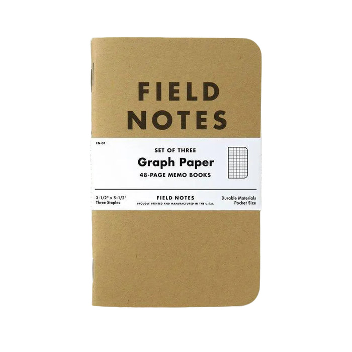 Field Notes Original Kraft Notebook (3-pack)