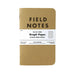 Field Notes Original Kraft Notebook (3-pack)