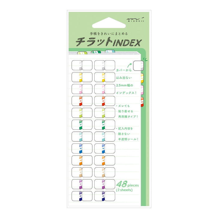 Midori Index Label S Chiratto - Urban Kit Supply