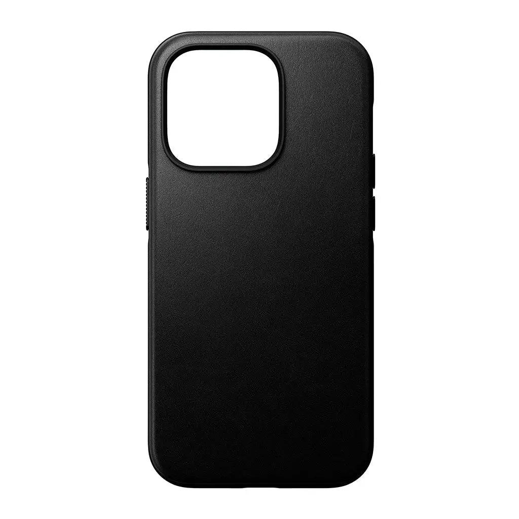 Nomad Modern Leather Case for iPhone 14 Series has a rugged and