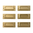 Traveler's Company Brass Label Plates (6 pcs)