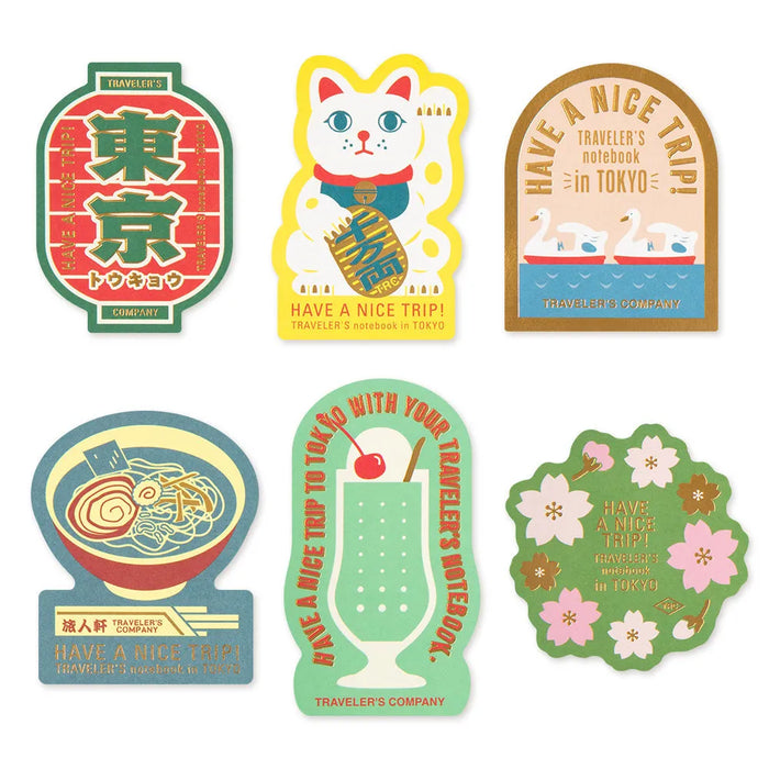 Traveler's Company - Sticker Set Tokyo Edition - Urban Kit Supply