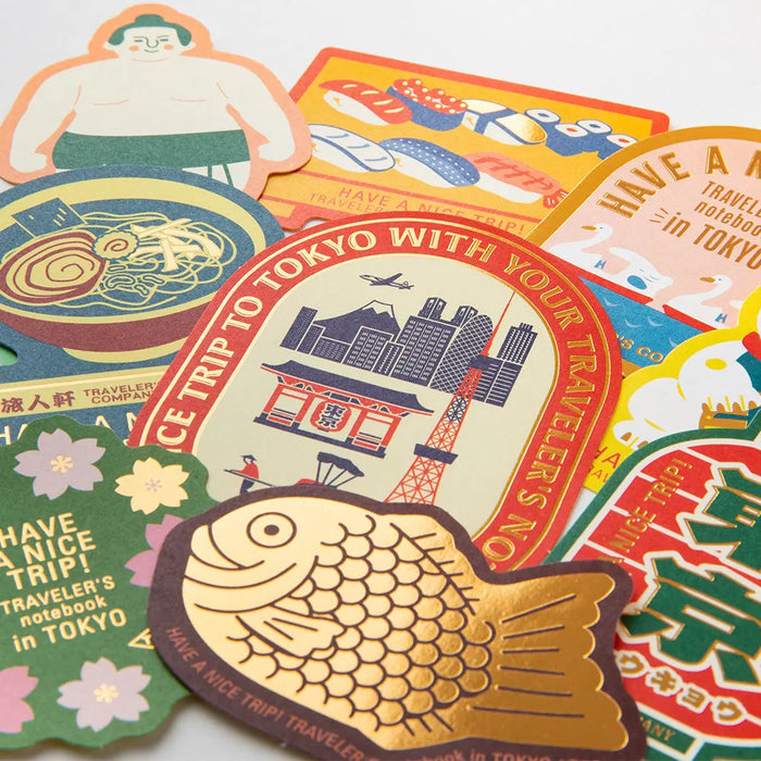 Traveler's Company - Sticker Set Tokyo Edition - Urban Kit Supply