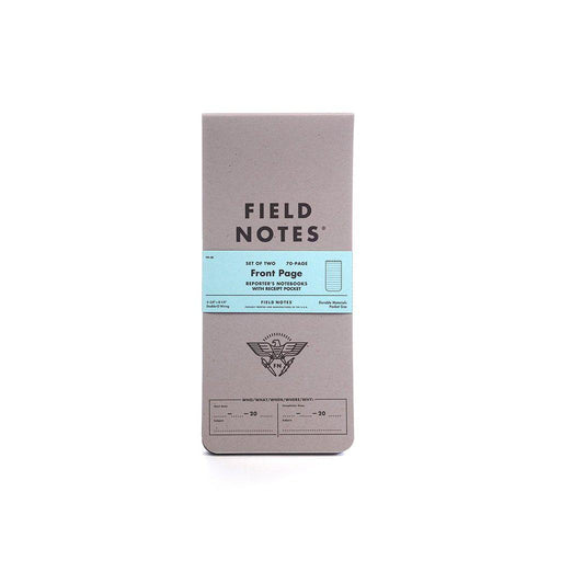 Field Notes Front Page Reporter's Notebooks (2-pack) - Urban Kit Supply